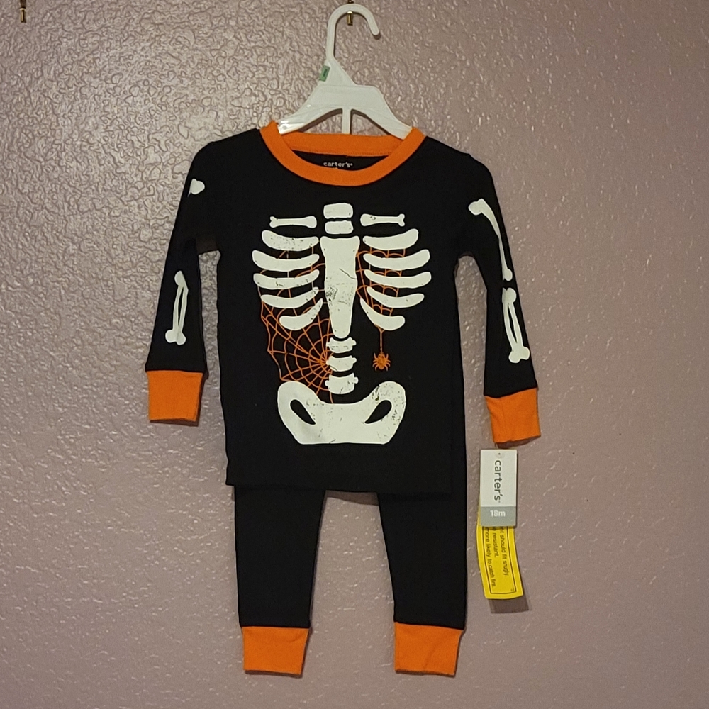 Carters Halloween pajamas